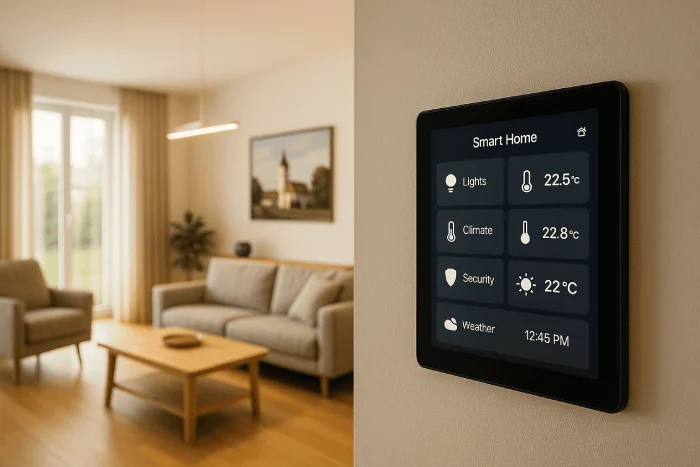 Smart Home Steuerung für Licht, Klima und Sicherheit in Hohenbrunn